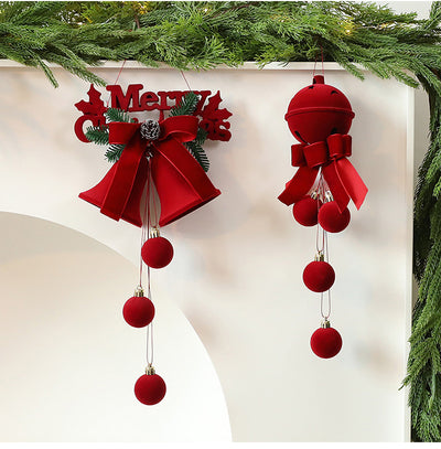 Adornos Navideños Colgantes - Campanas Decorativas para Vitrinas y Fiestas - Image 17