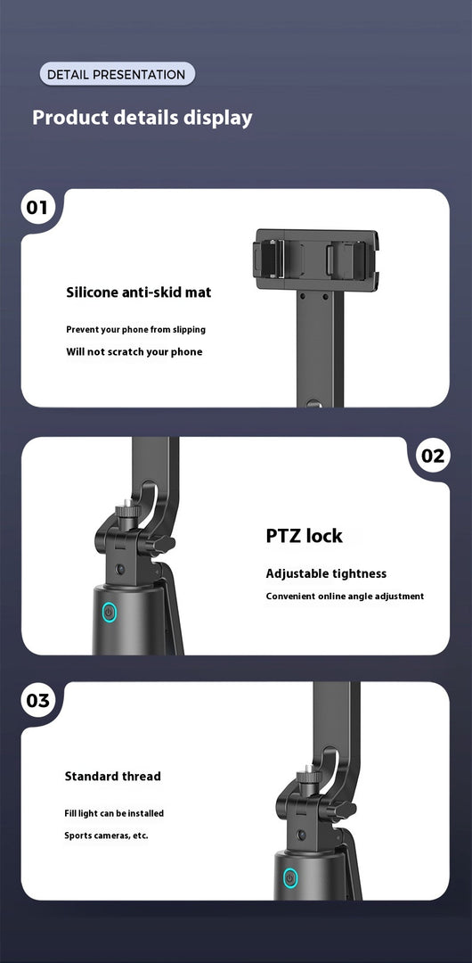 Palo Selfie con Seguimiento Facial Inteligente y Bluetooth - Image 18