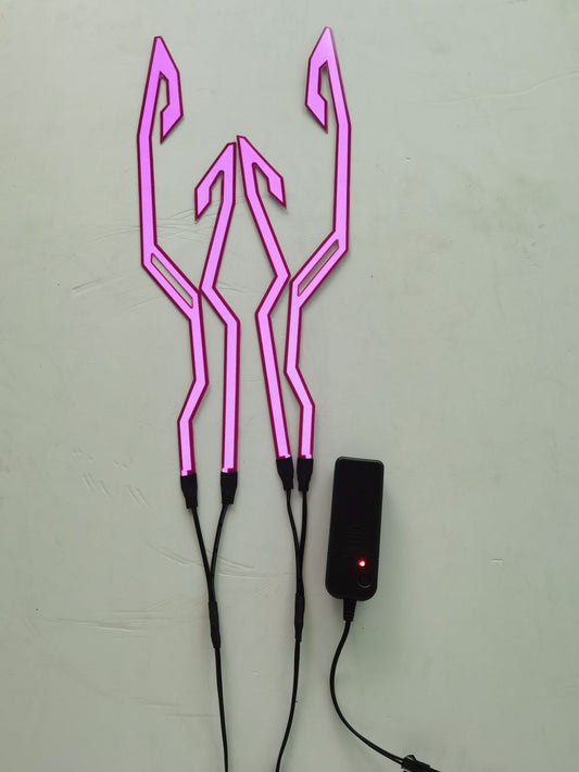 Tira LED Luminosa para Casco de Moto - Luz Fría de Seguridad