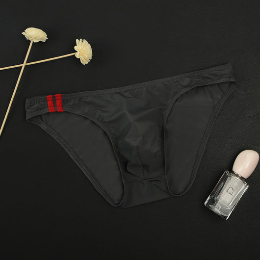 Bóxer de Seda Helada Transparente Cintura Baja para Hombre - Image 24