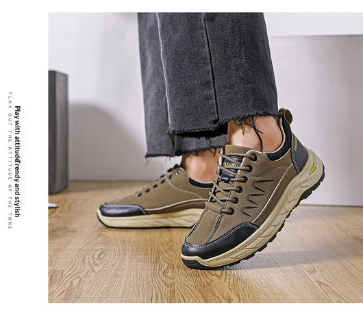 Tenis Casuales Impermeables Talla Grande para Hombre con Suela Reforzada - Image 12