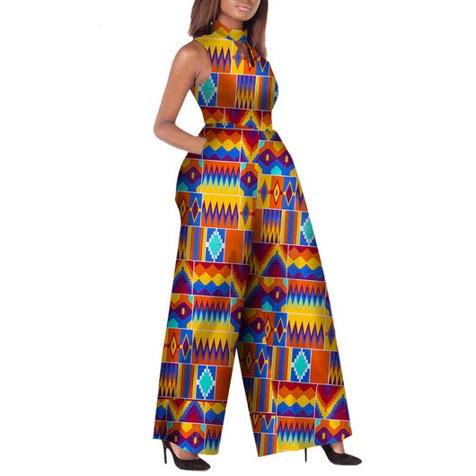Mono sin Mangas Estilo Ankara para Mujer - Image 11