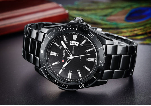 Reloj de Pulsera Hombre Resistente al Agua con Calendario - Image 8