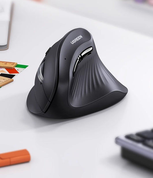 Ratón Vertical Inalámbrico Bluetooth con Modo Silencioso Dual - Image 12