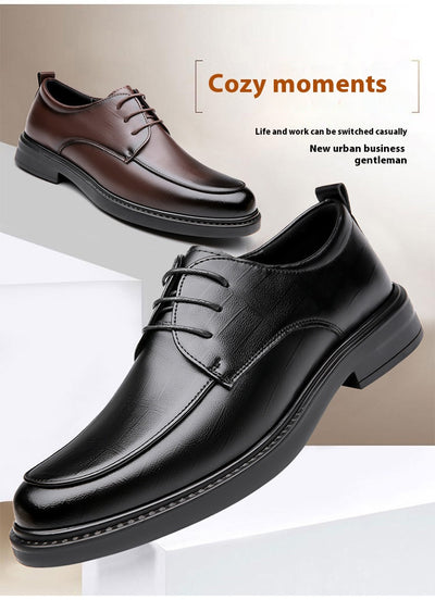 Zapatos de Cuero para Hombre Primavera - Diseño Moderno Antideslizante y Transpirable - Image 9