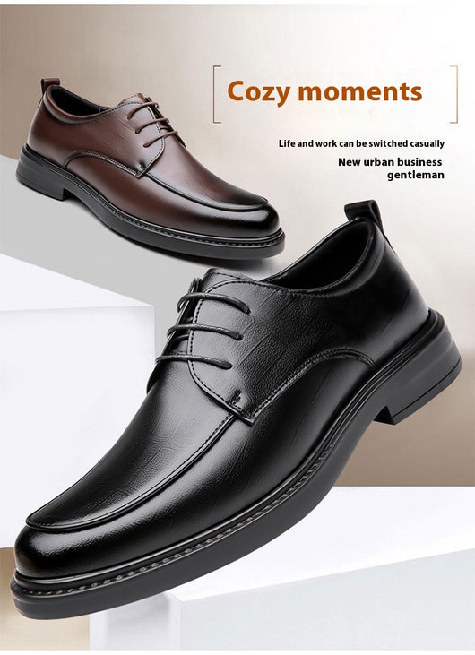 Zapatos de Cuero para Hombre Primavera - Diseño Moderno Antideslizante y Transpirable - Image 9