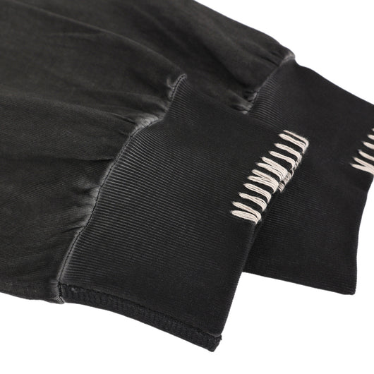 Camiseta Manga Larga Oversize Tejida a Mano para Hombre - Algodón Pesado - Image 6