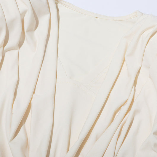 Blusa Ajustada con Cuello Camisero y Hombros Acolchados para Mujer - Image 11