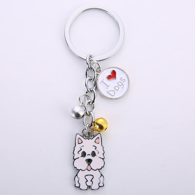 Llavero Colgante Metálico Creativo para Mascotas Perro - Image 24