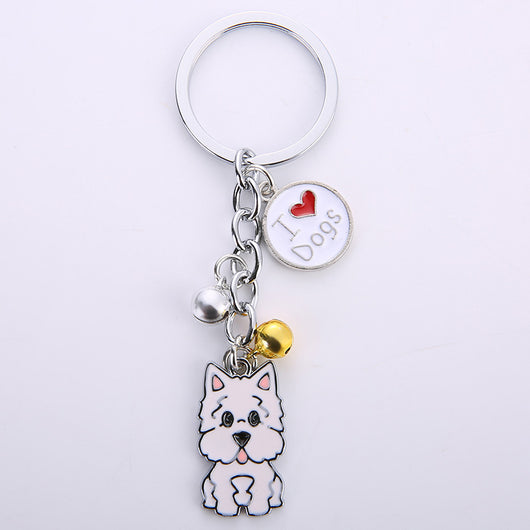 Llavero Colgante Metálico Creativo para Mascotas Perro - Image 24
