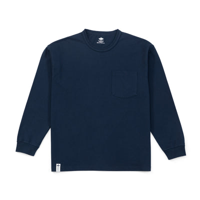Playera Oversize de Manga Larga Color Sólido para Hombre - Image 5