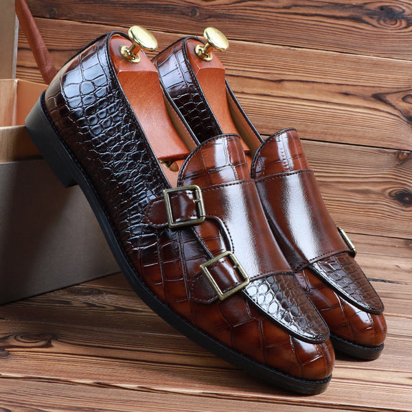 Zapatos de Cuero Británicos para Hombre