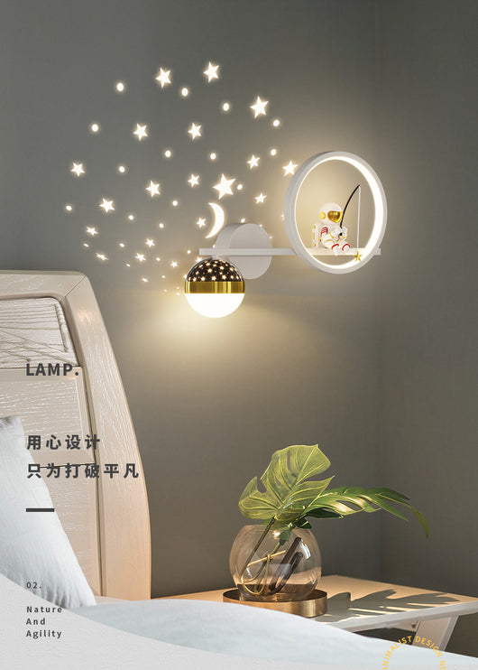 Lámpara Infantil Astronauta Galaxia - Luz de Noche para Dormitorio Niños - Image 10