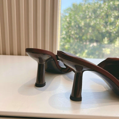 Sandalias de Tacón Stiletto con Moño para Mujer - Image 3