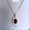 Natural Burgundy Gemstone Mozambique Garnet Pendant Female 5 Estilo