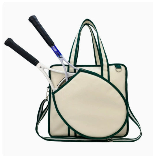 Bolsa Deportiva Tenis Crossbody a Rayas con Bandolera - Image 55