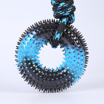 Cuerda de Tracción Manual con Anillo de Espinas - Masajeador de Encías - Image 9