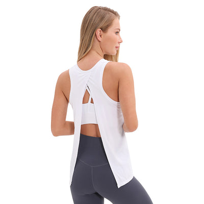 Conjunto de Yoga Deportivo para Mujer con Chaleco Holgado - Image 6