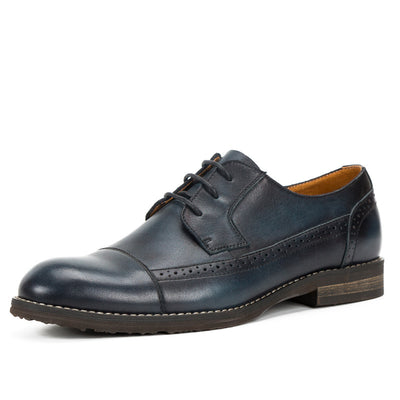 Zapatos de Cuero Casual Británicos para Hombre - Image 7