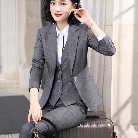 Chaleco Profesional para Mujer Otoño - Traje Ejecutivo Moderno - Image 5
