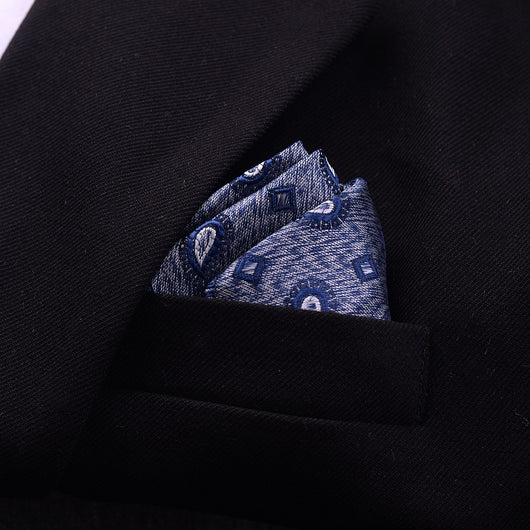 Pañuelo de Bolsillo Estampado para Hombre - Accesorios Formales y Casual Business - Image 17