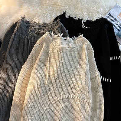 Suéter Tejido Cuello Redondo para Hombre y Mujer - Image 8