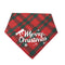 Rojo Hot Word Triangle Scarf