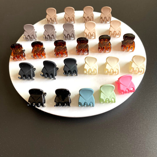 Pinza Miniatura de Color Sólido para el Cabello