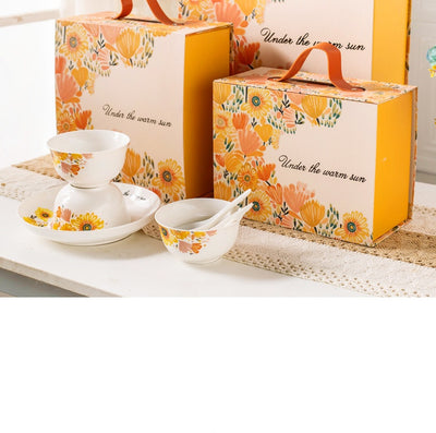 Juego de Vajilla de Cerámica con Cubiertos - Regalo Elegante - Image 14