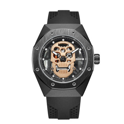 Reloj Deportivo Calavera para Hombre - Resistente al Agua con Luz Nocturna - Image 5