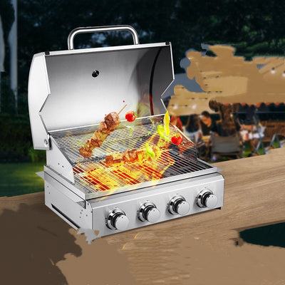 Parrilla Multiusos Resistente al Viento y Óxido