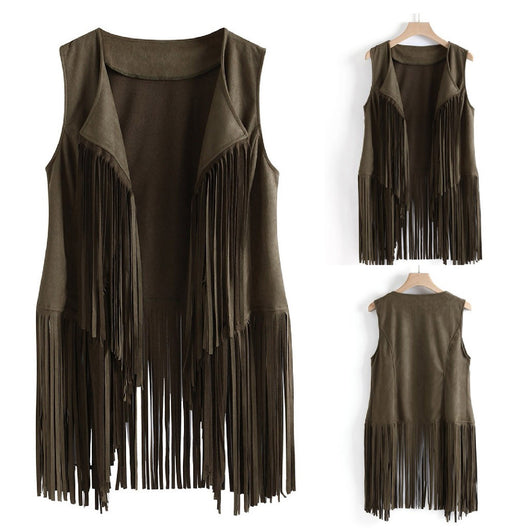 Chaleco Sleeveless con Borlas para Mujer - Image 28