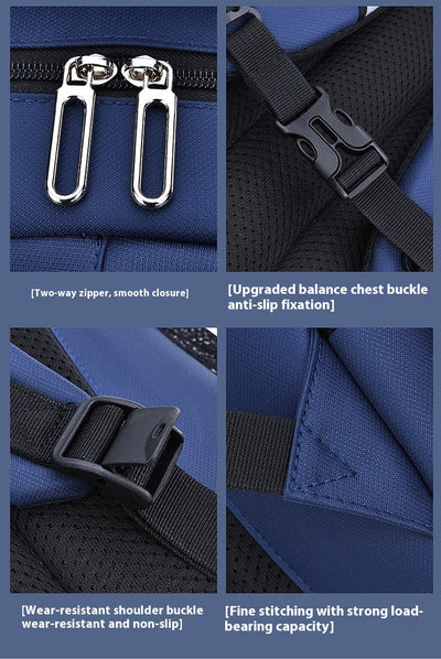 Mochila Escolar Ergonómica de Gran Capacidad con Múltiples Compartimentos - Image 15