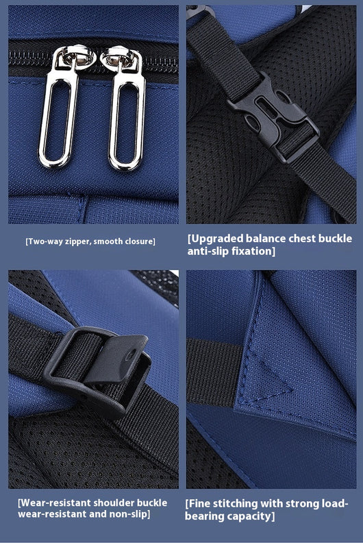 Mochila Escolar Ergonómica de Gran Capacidad con Múltiples Compartimentos - Image 15