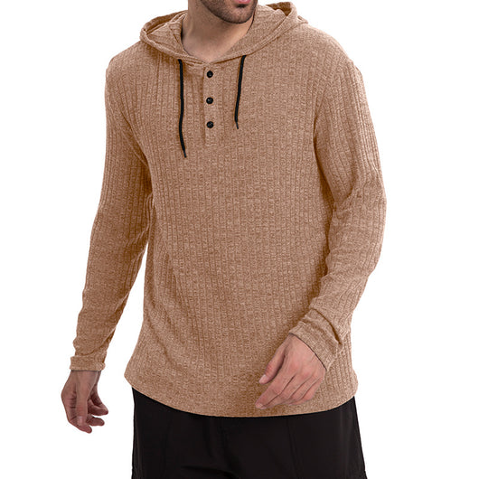 Sudadera con Capucha y Botones - Comodidad Casual para Todos los Días - Image 4