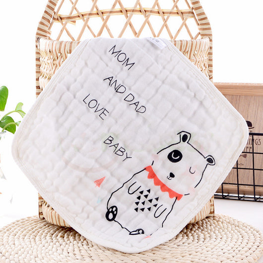 Toalla de Gasa de Algodón de Seis Capas para Bebés y Niños - Image 14