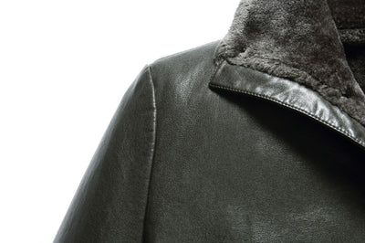 Chaqueta de Cuero Premium para Hombre con Forro Polar Grueso - Image 25