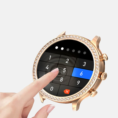 Reloj Inteligente para Mujer con Llamadas Bluetooth y Correa de Silicona - Image 10