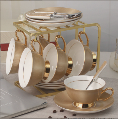 Juego de Tazas de Cerámica Europeas para Café - Image 10