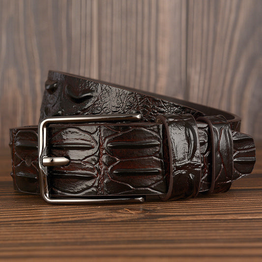 Cinturón de Cuero Premium para Hombre - Diseño Lujo Piel Genuina - Image 2