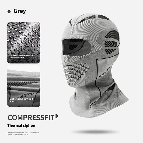 Protector de Cuello Térmico para Esquí y Ciclismo - Resistente al Viento