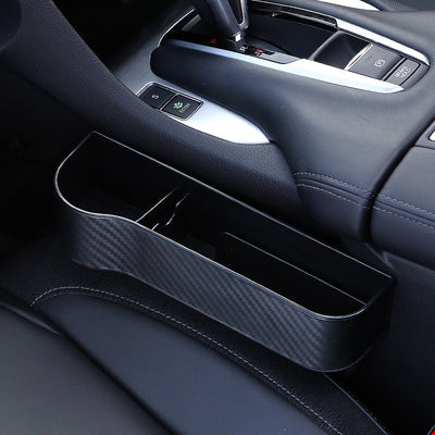 Organizador de Asiento Auto - Caja de Almacenamiento PU para Espacios Laterales - Image 21