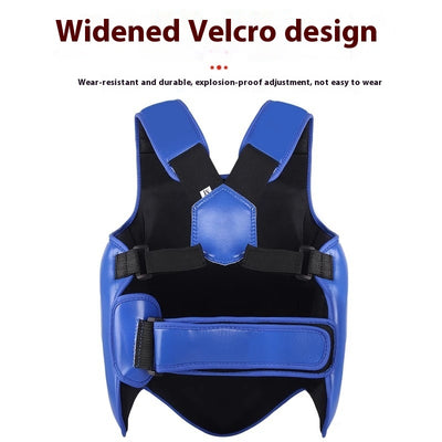 Protector Pectoral de Competencia Sanda - Armadura Acolchada para Boxeo y Artes Marciales - Image 2