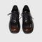 Zapatos de Cuero Bicolor con Suela Gruesa para Hombre - Casual y Profesional