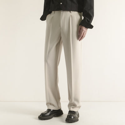 Pantalón de Traje Recto Casual Holgado para Hombre - Image 3