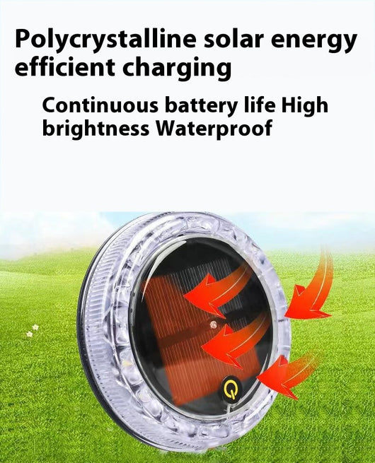 Luz Estroboscópica Solar para Auto con Múltiples Modos - Image 14