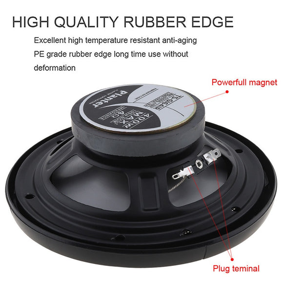 Parlantes Coaxiales para Auto 6.5 Pulgadas 400W Alta Potencia TS-G1641R