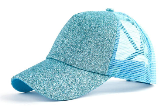 Gorra de Béisbol con Abertura para Cola y Lentejuelas - Image 15