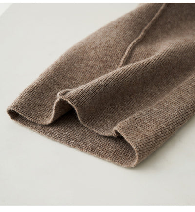 Pantalones de Lana Pura Cintura Alta Invierno - Harem Rectos Abrigados - Image 10