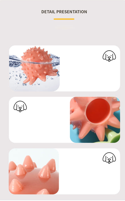 Juguete Pulpo Masticable para Perros - Caucho TPR con 8 Tentáculos - Image 12